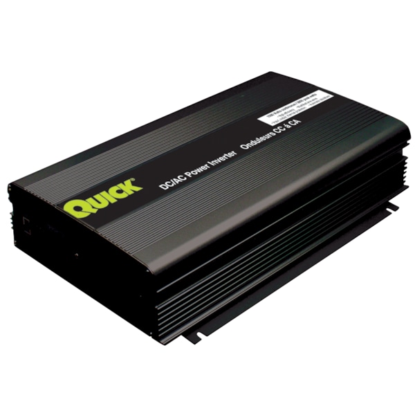 Quickcable Power Inverter, Modified Sine Wave, 5,000 W Peak, 2,500 W Continuous, 2 Outlets 303208-001 - main